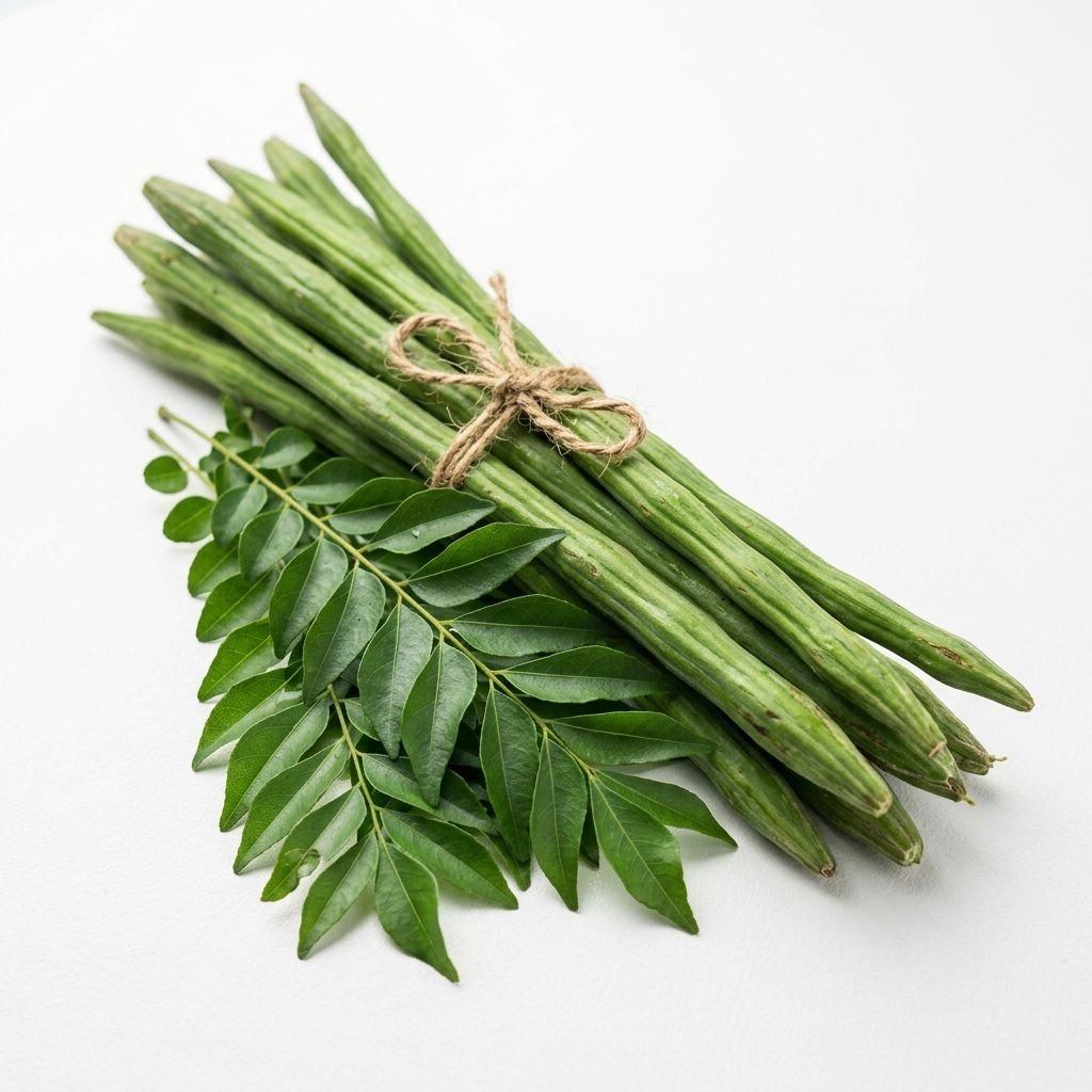 Tender Green Drumsticks (Murungakkai)